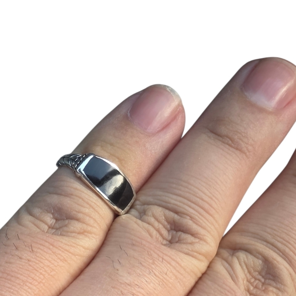 New Annika Witt Sterling Silver Made In Bali Ring Size 6 - Picture 4 of 5